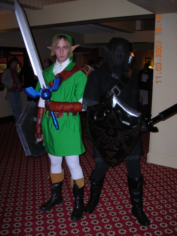 Naram's Youmacon 2007 Photos - Slide 32: Link & Dark Link (The Legend of Zelda: Ocarina of Time)