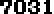 7031