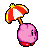 Kirby Walking - Parasol
