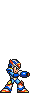 Mega Man X3 Jumping - Buster Out - Dash, Armor & Helmet