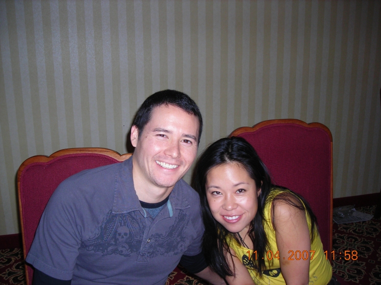 Naram's Youmacon 2007 Photos - Slide 35: Johnny Yong Bosch & Stephanie Sheh