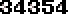 34354